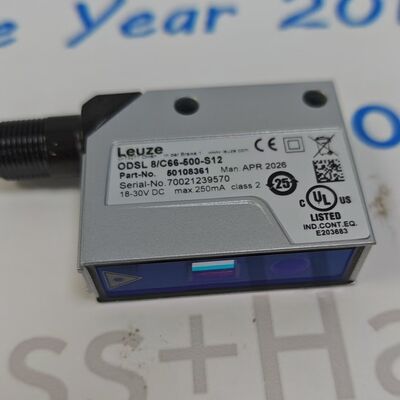 Leuze ODSL 8C66‐500‐S12 オプティカルレーザー距離センサー