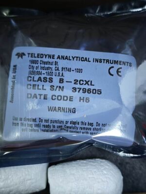TELEDYNE CLASS B 2CXL Fuel Cell Oxygen Sensor