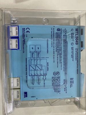 MTL5049 イートン 2チャネル ゼナーバリア 隔離式ドライバ 電流入力出力 ATEX 4〜20mA