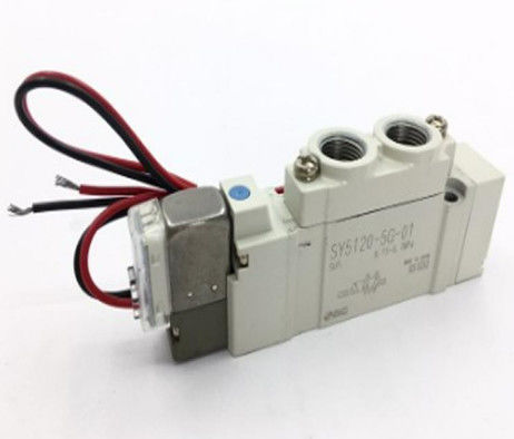 SMC SY5120-5G-01 バルブ,ソル,SY5000 SOL/VALVE,ゴムシール 定電圧 24 VDC