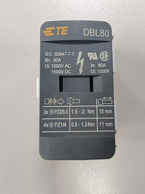 TEコネクティビティ/エンテルレック DBL80 電源配送ブロック 線性エラー 0.1% 切り替え周波数 ≤ 10 Hz 業界標準