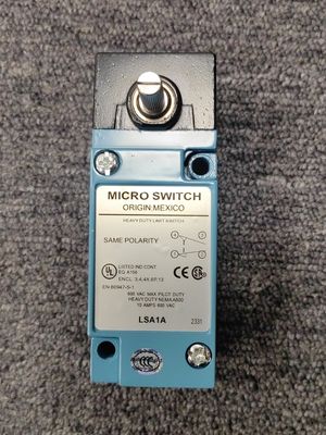 ハニーウェル マイクロ スイッチ LSA1A ヘッドマウント DIN フォーム B マニュアル 英語