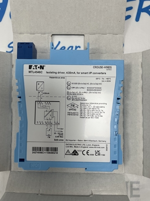 MTL4546C 本質的に安全な隔離器 信号範囲 出力4〜20mA 緑色電源表示