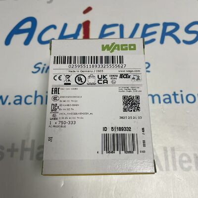 WAGO 750-333 2代目 PROFIBUS DP 産業自動化用フィールドバスカップラー