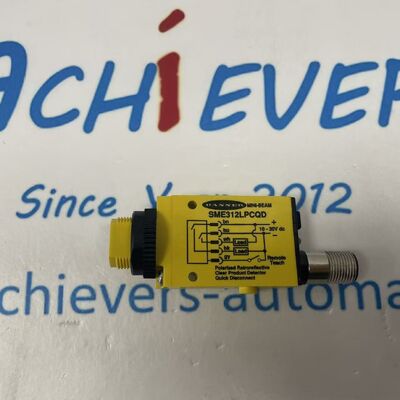 BANNER SME312LPCQD 高性能偏光再帰反射型光電センサ