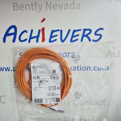 IFM EVT004 M12 アングル雌コネクタケーブル