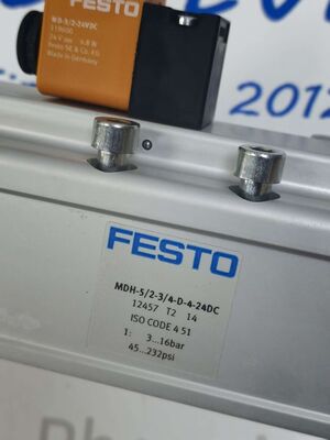 FESTO MDH-52-34-D-4-24DC ソレノイドバルブ、24VDCバルブコイルアセンブリ