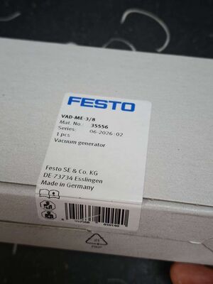 FESTO VAD-ME-38 真空発電機,気圧噴射機