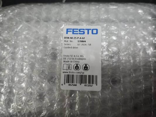 FESTO DFM-40-25-PA-GF ガイド付き空気圧シリンダ